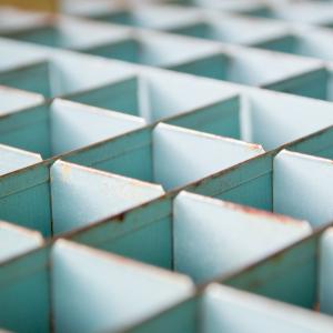 Gray metal cube grid Photo by Ilze Lucero on Unsplash